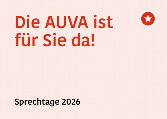 Sprechtage der AUVA