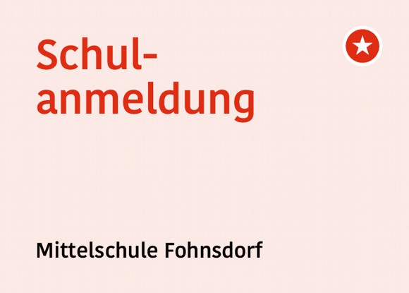Schulanmeldung Mittelschule Fohnsdorf