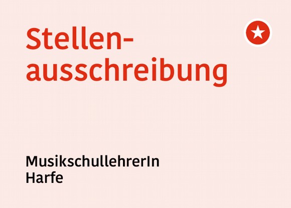 Stellenausschreibung MusikschullehrerIn