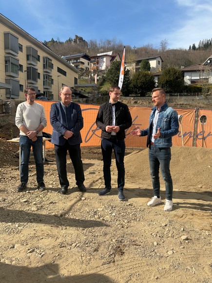 Spatenstich 2. Bauabschnitt in der Winterbachgasse