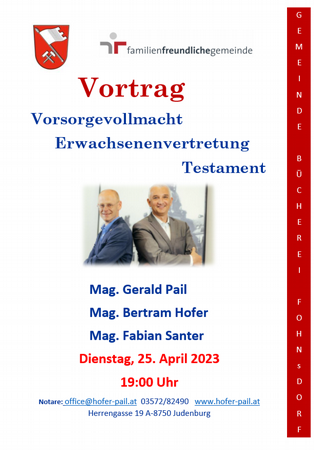 Vortrag in der Gemeindebücherei