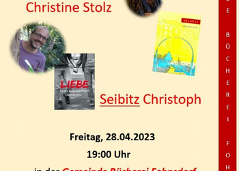 Buchpräsentation Stolz & Seibitz