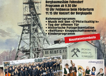 Großes Jubiläumsfest des Bergbaumuseum Fohnsdorf