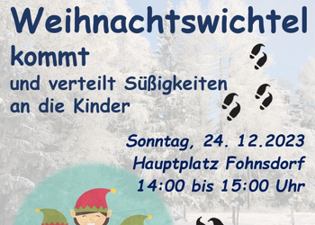 Der Weihnachtswichtel kommt