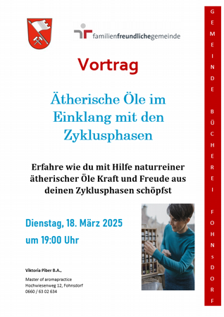 Ätherische Öle im Einklang mit den Zyklusphasen