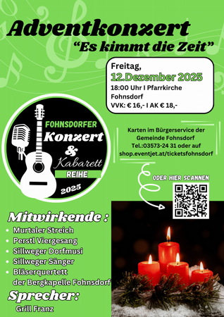 Adventkonzert - Es kimmt die Zeit