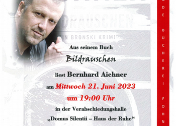 Bildrauschen - Krimiabend mit Bernhard Aichner