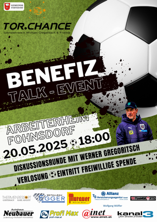 Benefiz Talk - Event