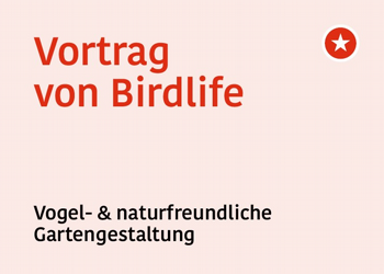 Vortrag: Vogel- und naturfreundliche Gartengestaltung