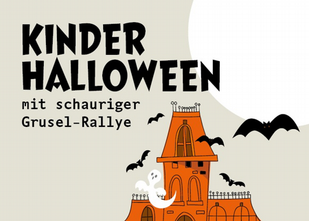 Kinder Halloween mit schauriger Grusel-Rallye
