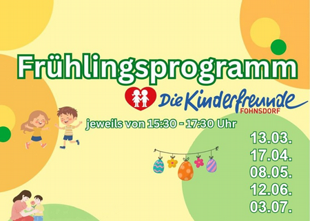 Frühlingsprogramm: Wir basteln für den Vatertag