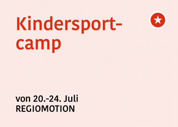 Kindersportcamp von REGIOMOTION
