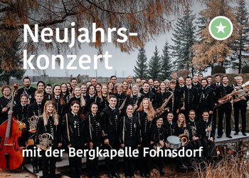 Neujahrskonzert mit der Bergkapelle Fohnsdorf