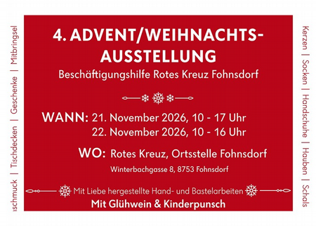 4. Advent / Weihnachtsausstellung