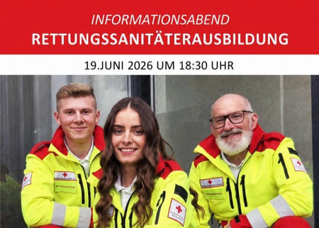 Informationsabend Rettungssanitäterausbildung