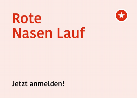 Rote Nasen Lauf