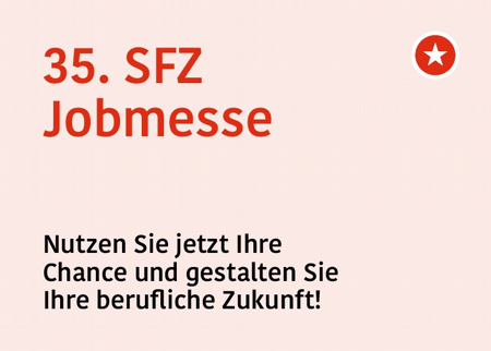 35. SFZ-Jobmesse