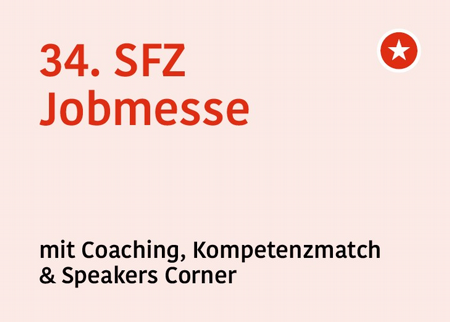 34. SFZ Jobmesse