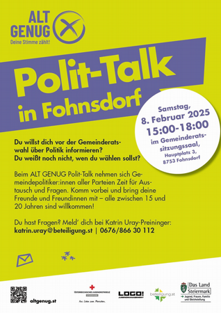 Polit-Talk für Jugendliche von 15-20