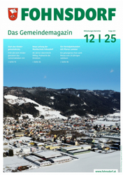 Gemeindezeitung Dezember 25