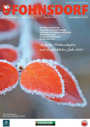 Gemeindezeitung Ausgabe Dezember 2023