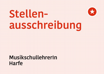 Stellenausschreibung MusikschullehrerIn