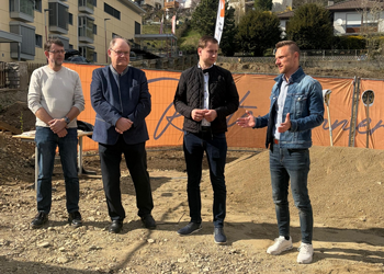 Spatenstich 2. Bauabschnitt in der Winterbachgasse